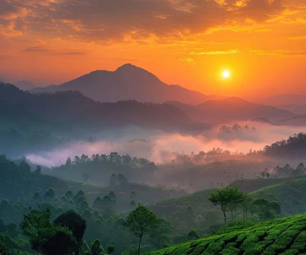 sunrise-tea-plantations-munnar-kerala-india (1) copy